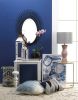Riki Small Black Bamboo Mirror - Stylish and Elegant Home Decor Accent