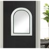 Modern BICOCCA Wall Mirror with Sleek Black Trim - Stylish Home Decor Accent