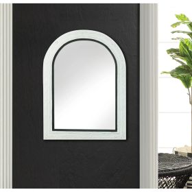 Modern BICOCCA Wall Mirror with Sleek Black Trim - Stylish Home Decor Accent