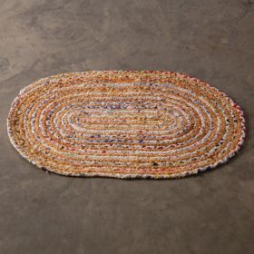 Hand-Braided Accent Rag Rug