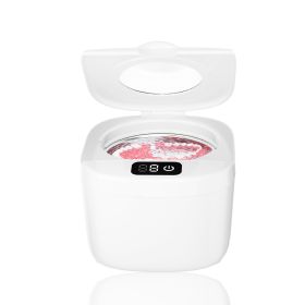 Ultrasonic Cleaner Retainer Cleaner  43kHz Ultrasonic Teeth Cleaning Pods For Oral Protective Dentures  Professional Cleaning Aligner Bracket Night Pr