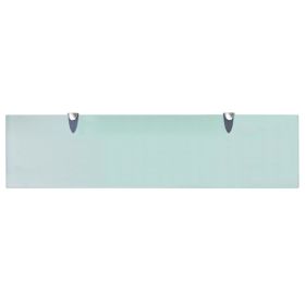 vidaXL Floating Shelf Glass 31.5"x7.9" 0.3"