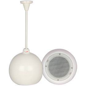 5 Core 15W 5" Pendant Speaker Hanging Ceiling Audio Set for Paging Commercial, Residential ,Restaurant WS 05 07 GLOBULE