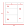 Medicine 18H" Single Door Cabinet, Two External Shelves, Three Interior Shelves , White