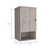 St. Angelo Medicine Cabinet, Two Internal Shelves, Single Door, One Shelf