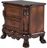 ACME Dresden Nightstand in Cherry Oak 12143