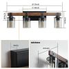 4-Lights Farmhouse Vanity Lights Fixture Rustic Bathroom Light Fixture Bathroom Sconce