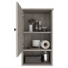 St. Angelo Medicine Cabinet, Two Internal Shelves, Single Door, One Shelf