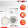5 Core 15W 5" Pendant Speaker Hanging Ceiling Audio Set for Paging Commercial, Residential ,Restaurant WS 05 07 GLOBULE