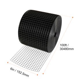 VEVOR  Solar Panel Bird Guard, Critter Guard Roll Kit With Tainless Steel Fasteners, Solar Panel Guard With Rust-proof PVC Coating,
