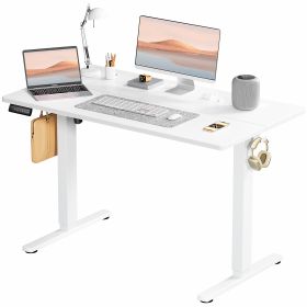 Ergonomic Height Adjustable Table (Option: White48x24)