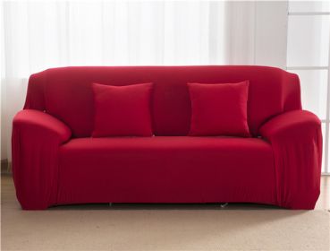 Solid Corner Sofa Covers Couch Slipcovers Elastica Material Sofa Skin Protector Cover Sofa Armchair (Option: 1-PillowcaseÃ—2)
