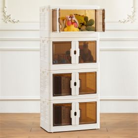 Stackable Plastic Storage Box With Lid (Option: XL4P)