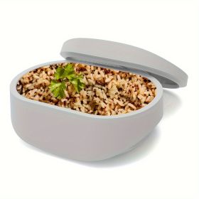 Two Piece Microwave Rice-vegetable Bowl (Option: C)