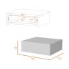 Vienna Floating Nightstand, Sleek Wall-Mounted Design with Spacious Drawer Storage
