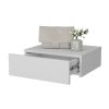 Vienna Floating Nightstand, Sleek Wall-Mounted Design with Spacious Drawer Storage