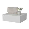 Vienna Floating Nightstand, Sleek Wall-Mounted Design with Spacious Drawer Storage