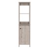 St. Clair Linen Cabinet, Two Interior Shelves, Two Open Shelves, Single Door