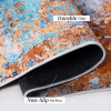 6x9 Area Rugs, Washable Rug, Low-Pile, Non-Slip, Non-Shedding, Foldable, Kid & Pet Friendly - Area Rugs for living room, bedroom, kitchen, dining room