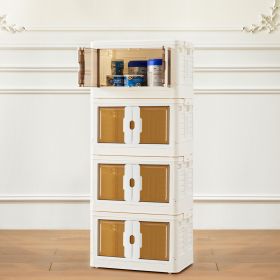 Stackable Plastic Storage Box With Lid (Option: M4P)